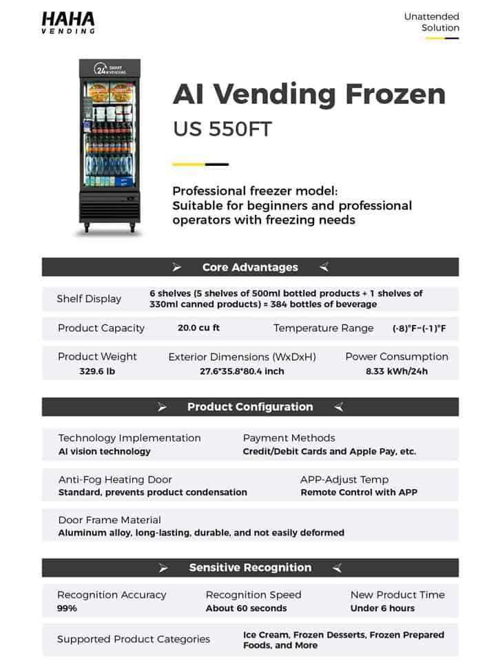 HAHA 550 AI Smart Freezer photo 2