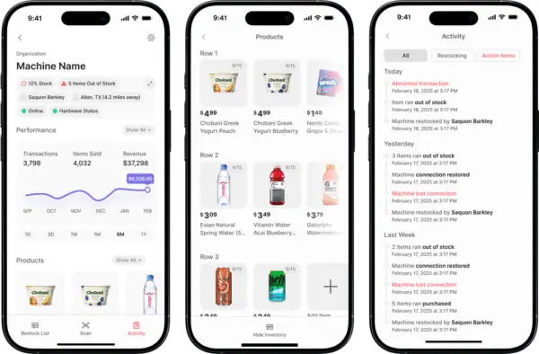 Vendera app