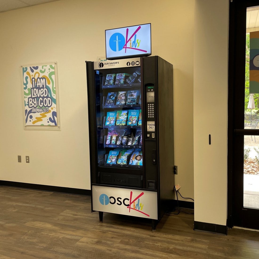 Custom kids vending machine